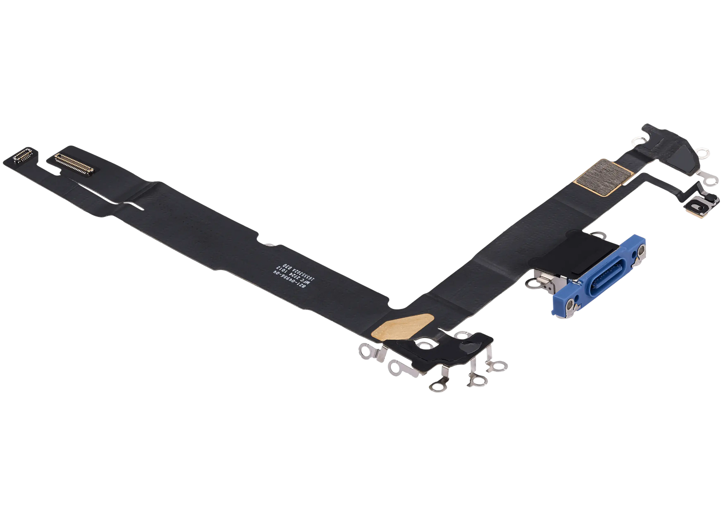 Charging Port Flex Cable For iPhone 16 Plus (Premium) (Ultramarine)
