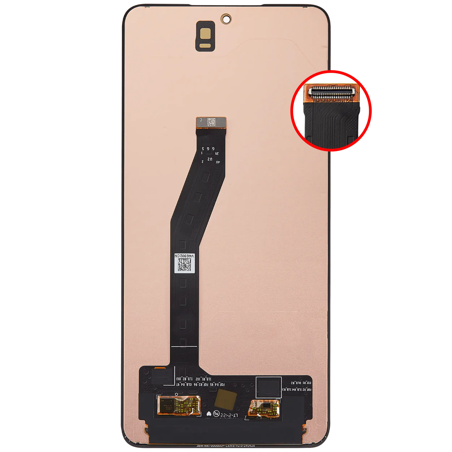 OLED Assembly Without Frame For Xiaomi 14T / 14T Pro / Redmi K70 Ultra (Refurbished) (All Colors) – mobile phone part alternate view – OLED Display Replacement for phone repair