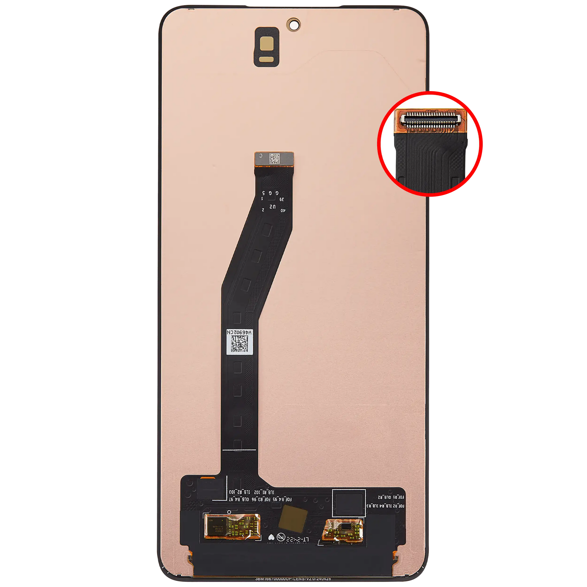 OLED Assembly Without Frame For Xiaomi 14T / 14T Pro / Redmi K70 Ultra (Refurbished) (All Colors) – mobile phone part alternate view – OLED Display Replacement for phone repair