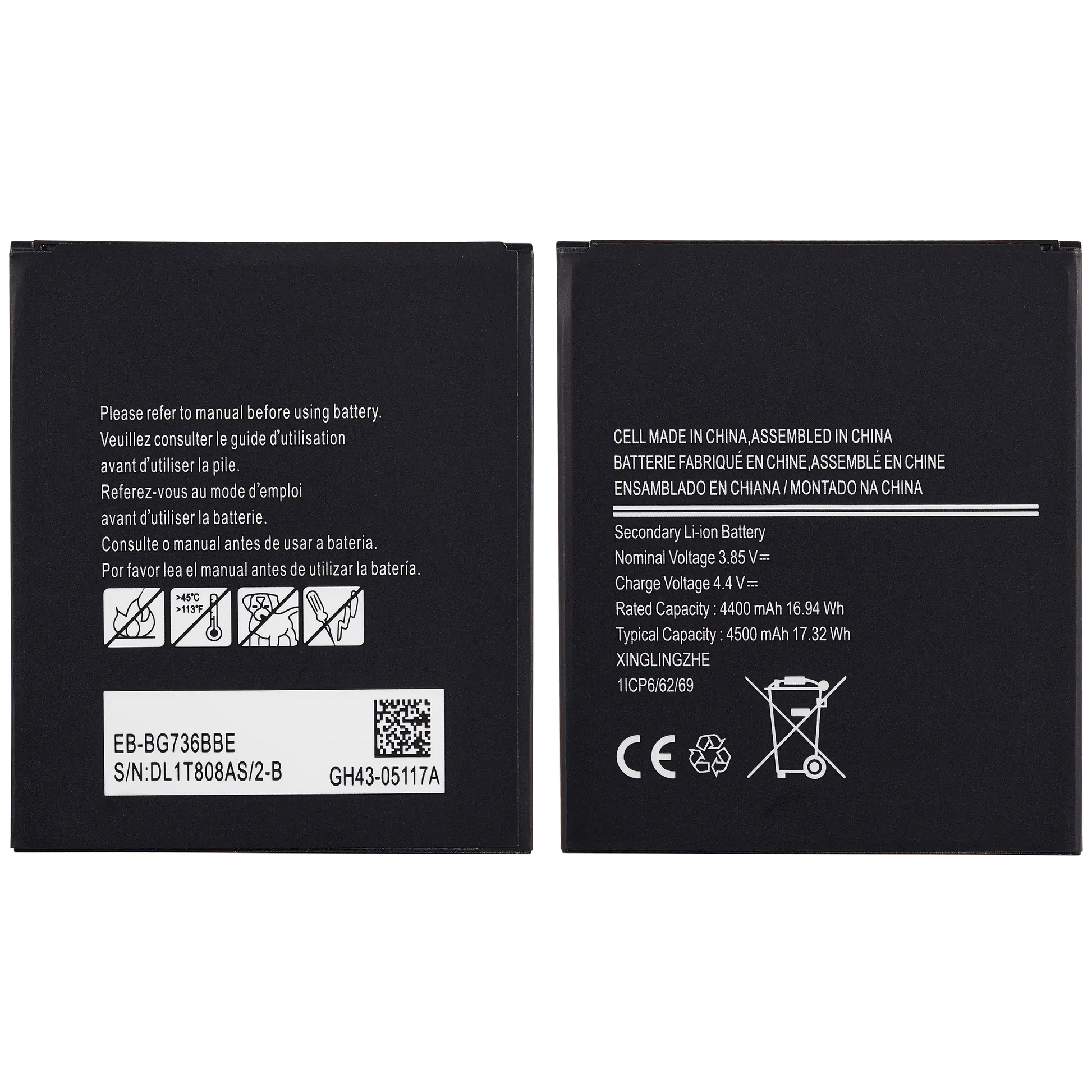 Replacement Battery For Samsung Galaxy XCover 6 Pro (EB-BG736BBE) Samsung Galaxy XCover replacement part product image 2
