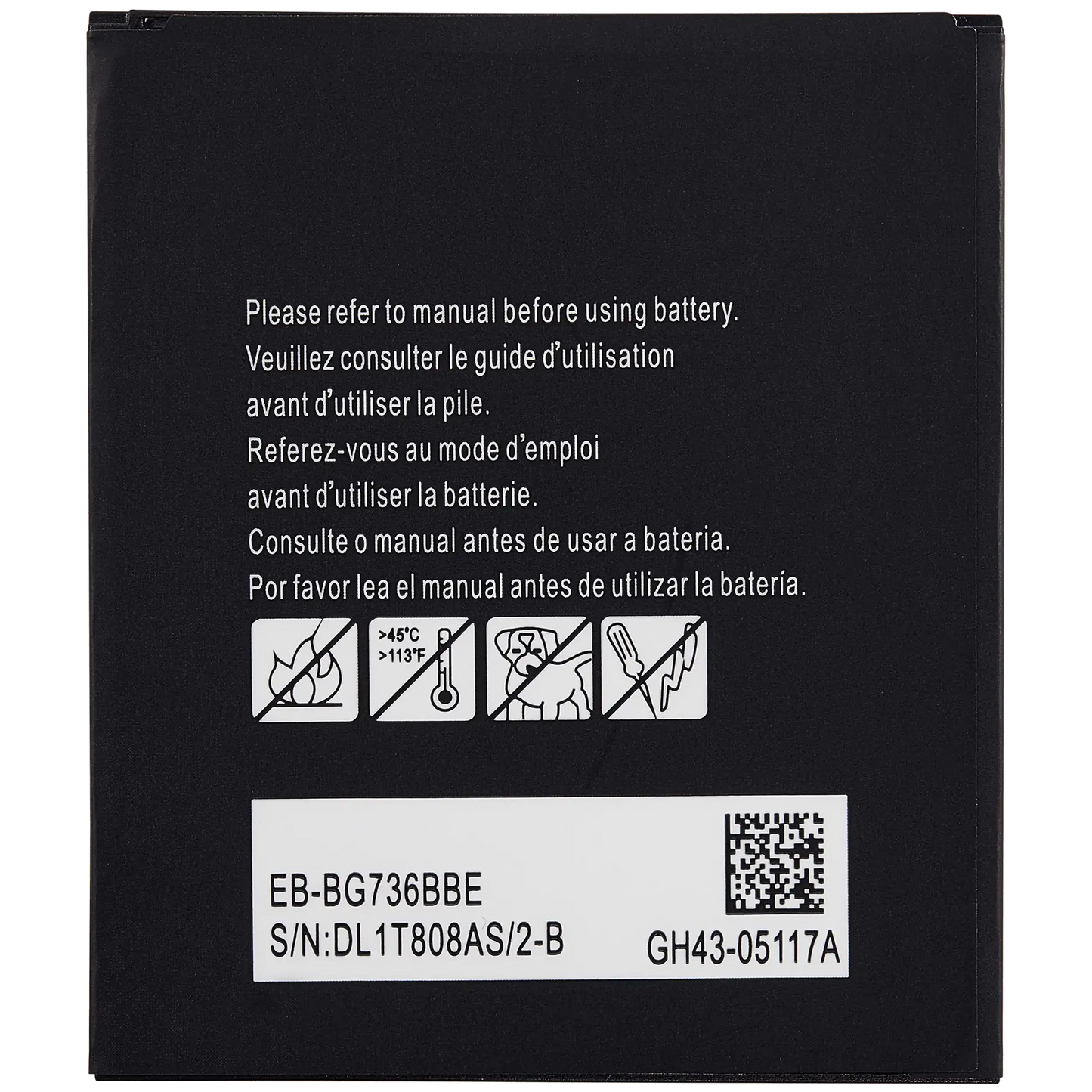 Replacement Battery For Samsung Galaxy XCover 6 Pro (EB-BG736BBE) Samsung Galaxy XCover replacement part product image 1
