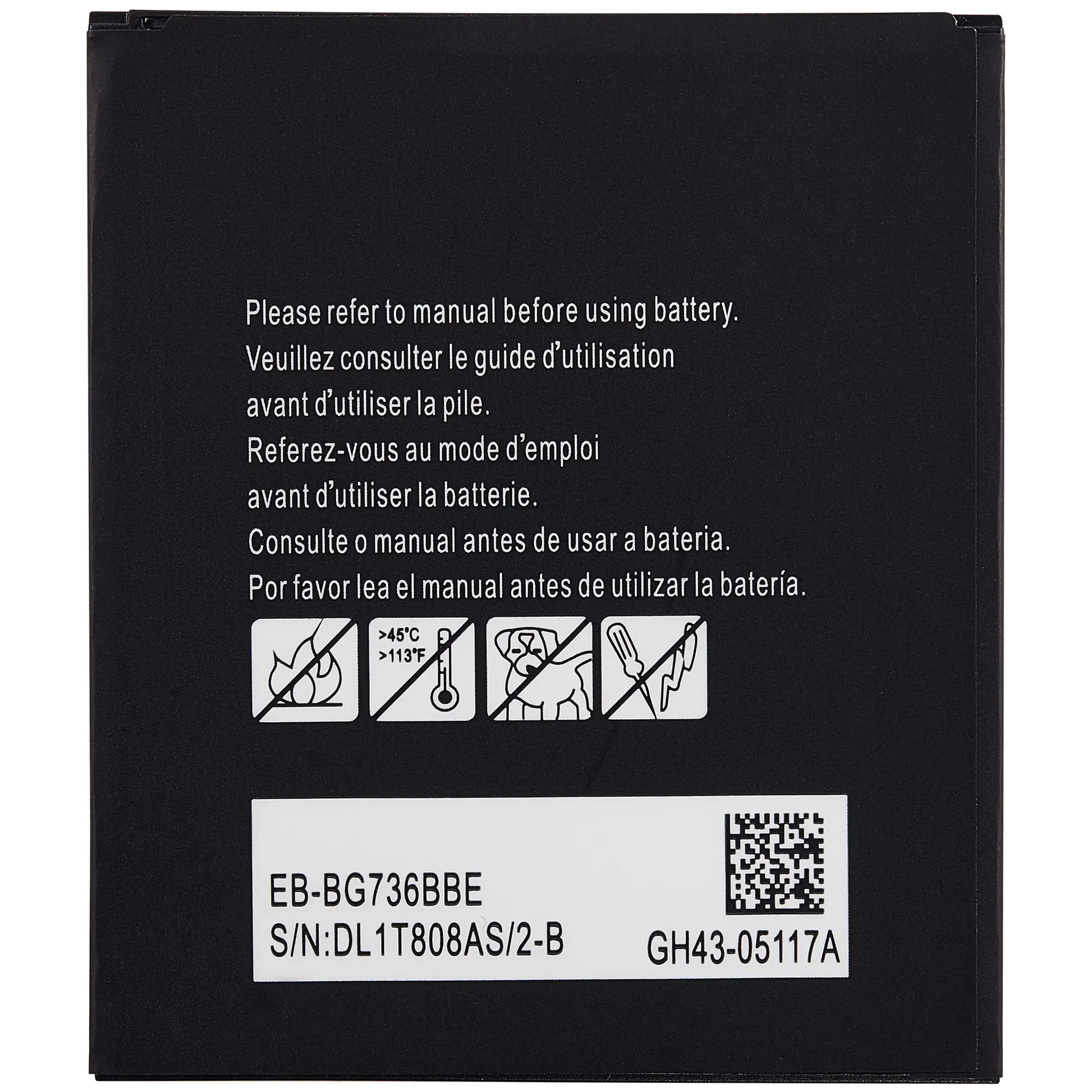 Replacement Battery For Samsung Galaxy XCover 6 Pro (EB-BG736BBE) Samsung Galaxy XCover replacement part product image 1