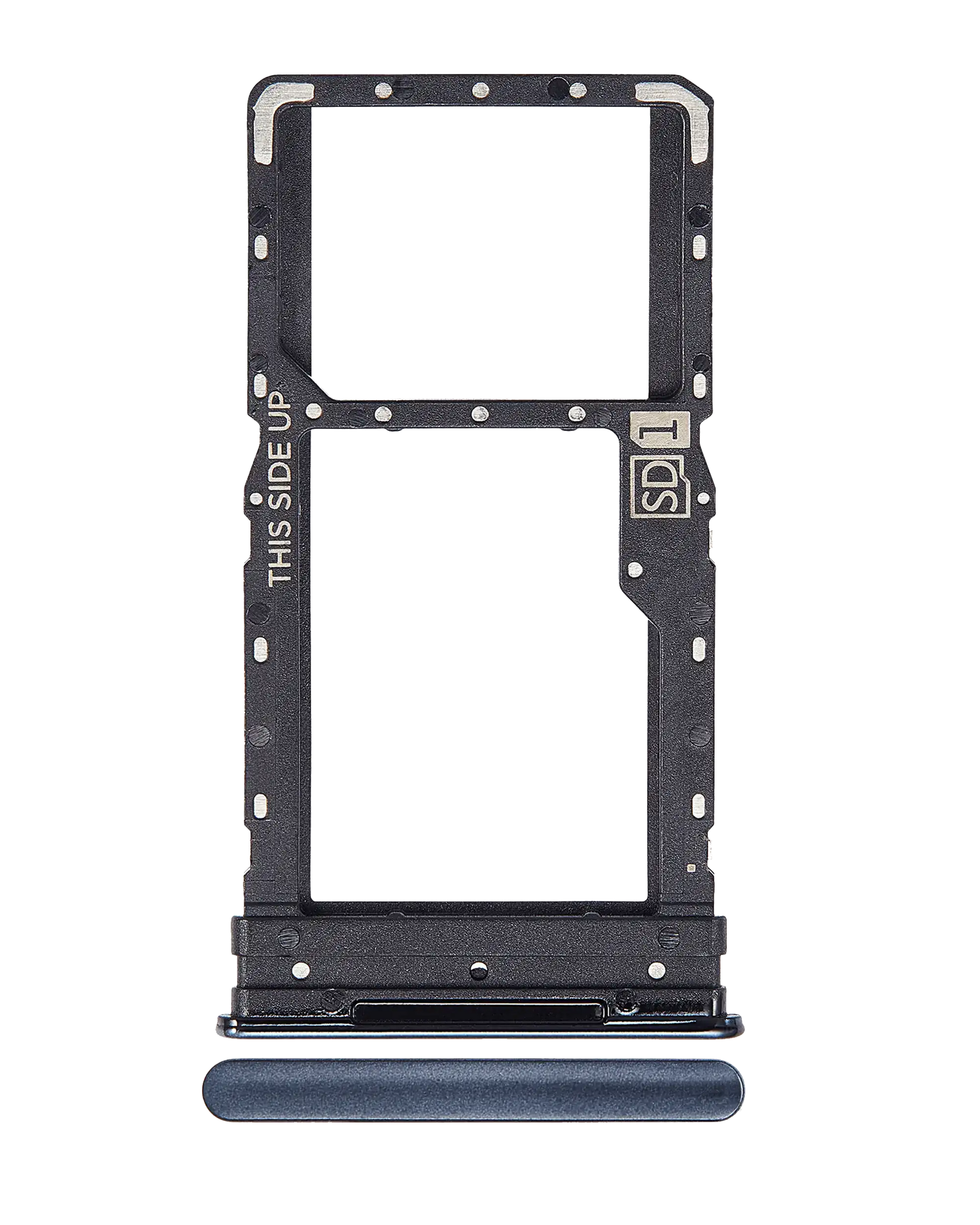 Sim Card Tray For Motorola Moto G52 (XT2221 / 2022) (Charcoal Gray) replacement part SKU 107082030728 image 1