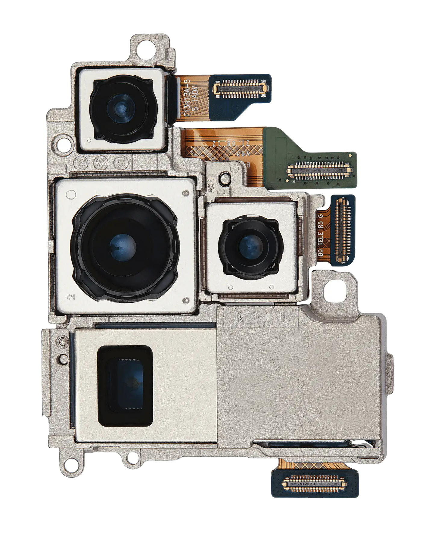 Back Camera Assembly (Wide & Periscope & Ultra Wide & Telephoto) For Samsung Galaxy S22 Ultra 5G (Used OEM Pull: Grade A)