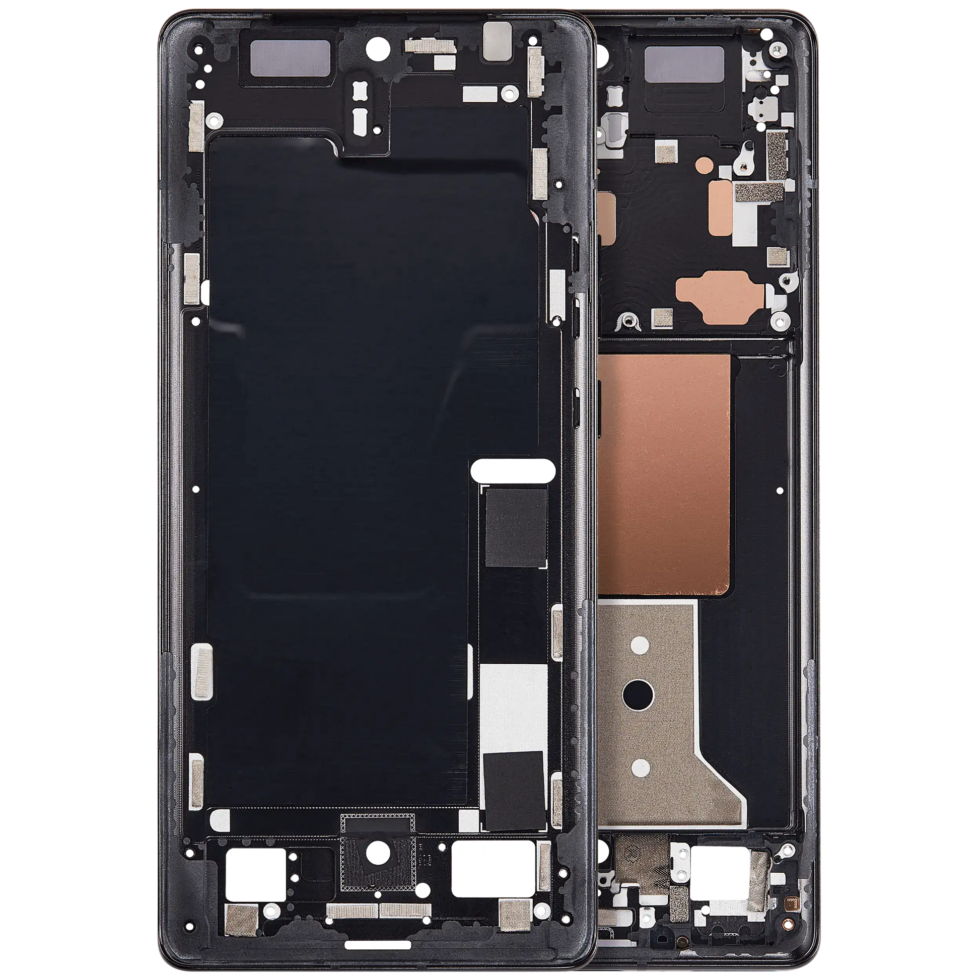 LCD-Frame For Motorola Edge Plus / Edge 40 Pro (XT2301 / 2023) (Black) | SKU 107182136700 | image 1