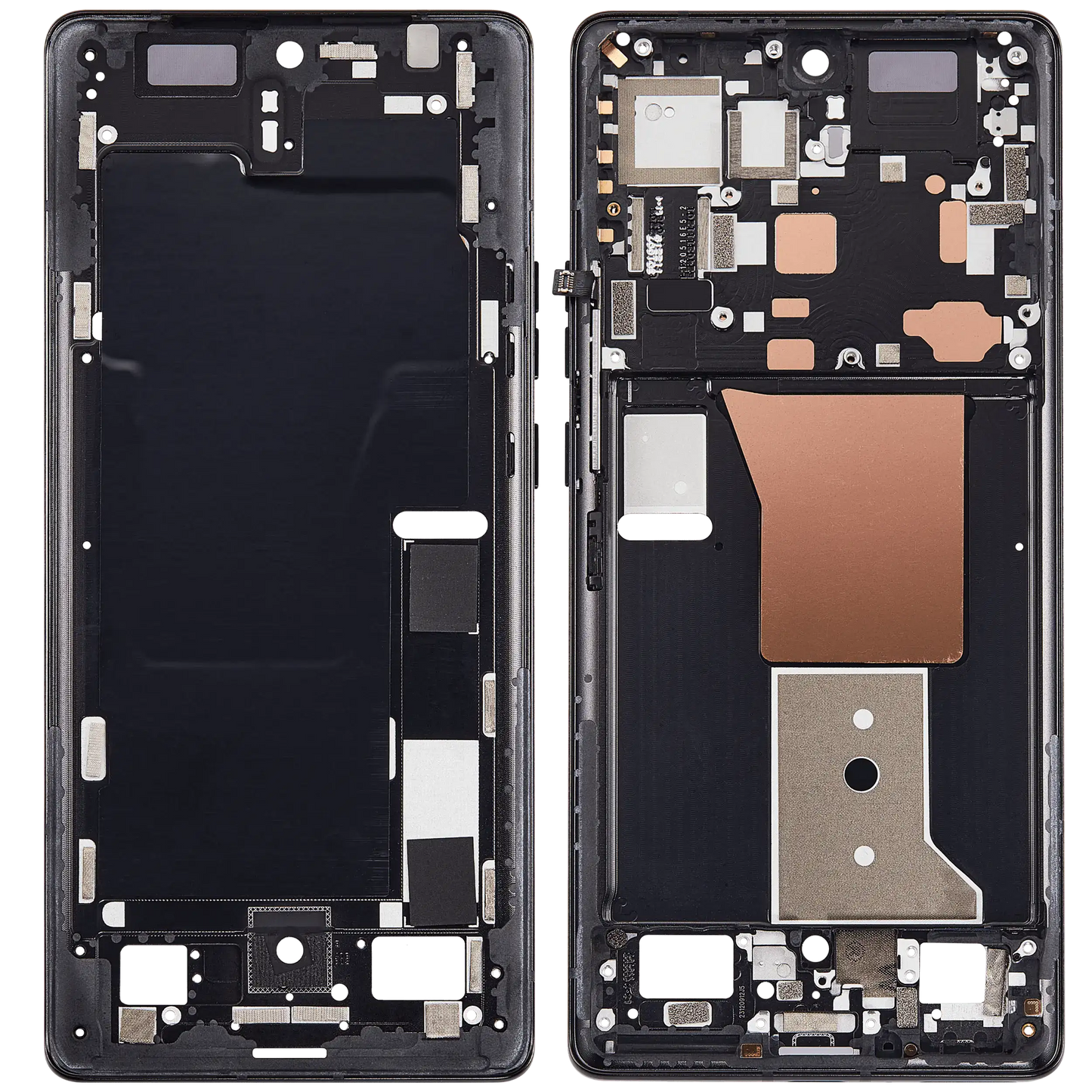 LCD-Frame For Motorola Edge Plus / Edge 40 Pro (XT2301 / 2023) (Black) | SKU 107182136700 | image 7