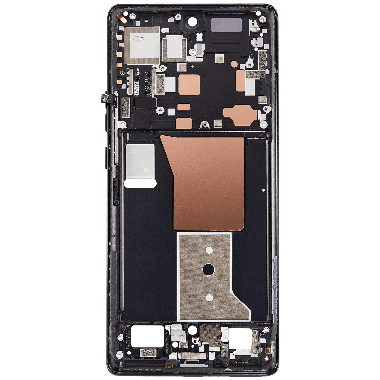 LCD-Frame For Motorola Edge Plus / Edge 40 Pro (XT2301 / 2023) (Black) | SKU 107182136700 | image 9