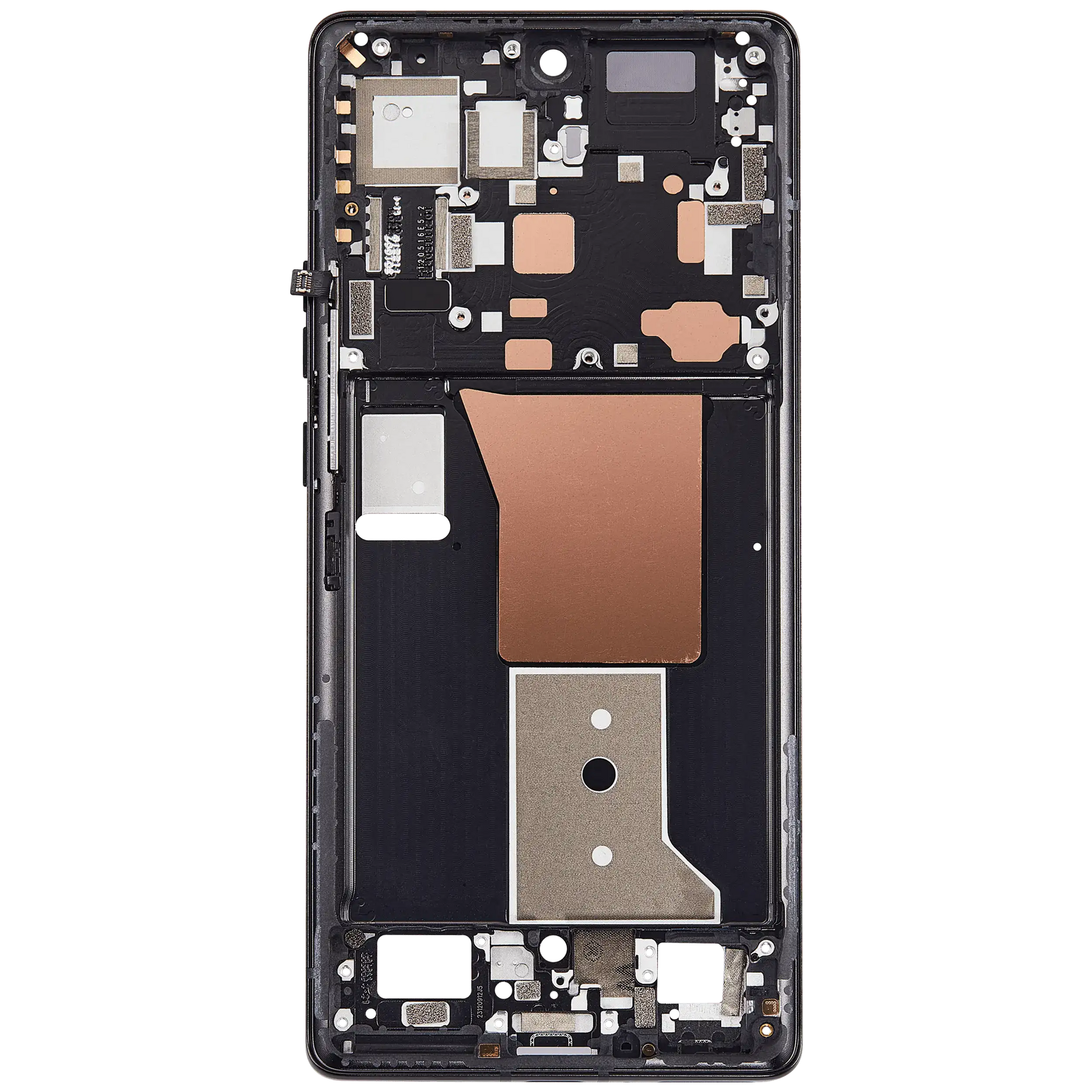 LCD-Frame For Motorola Edge Plus / Edge 40 Pro (XT2301 / 2023) (Black) | SKU 107182136700 | image 9