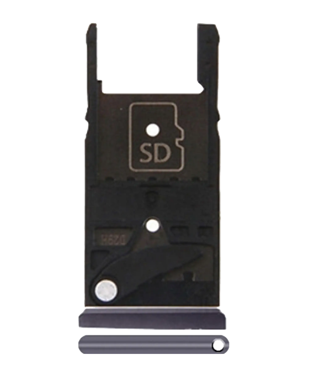 Sim Card Tray For Motorola Moto X Style (XT1572 / 2015) (Black) - Motorola phone replacement part, primary product view, SKU 107082035934
