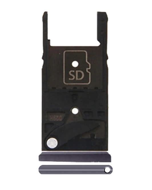 Sim Card Tray For Motorola Moto X Style (XT1572 / 2015) (Black) - Motorola phone replacement part, primary product view, SKU 107082035934
