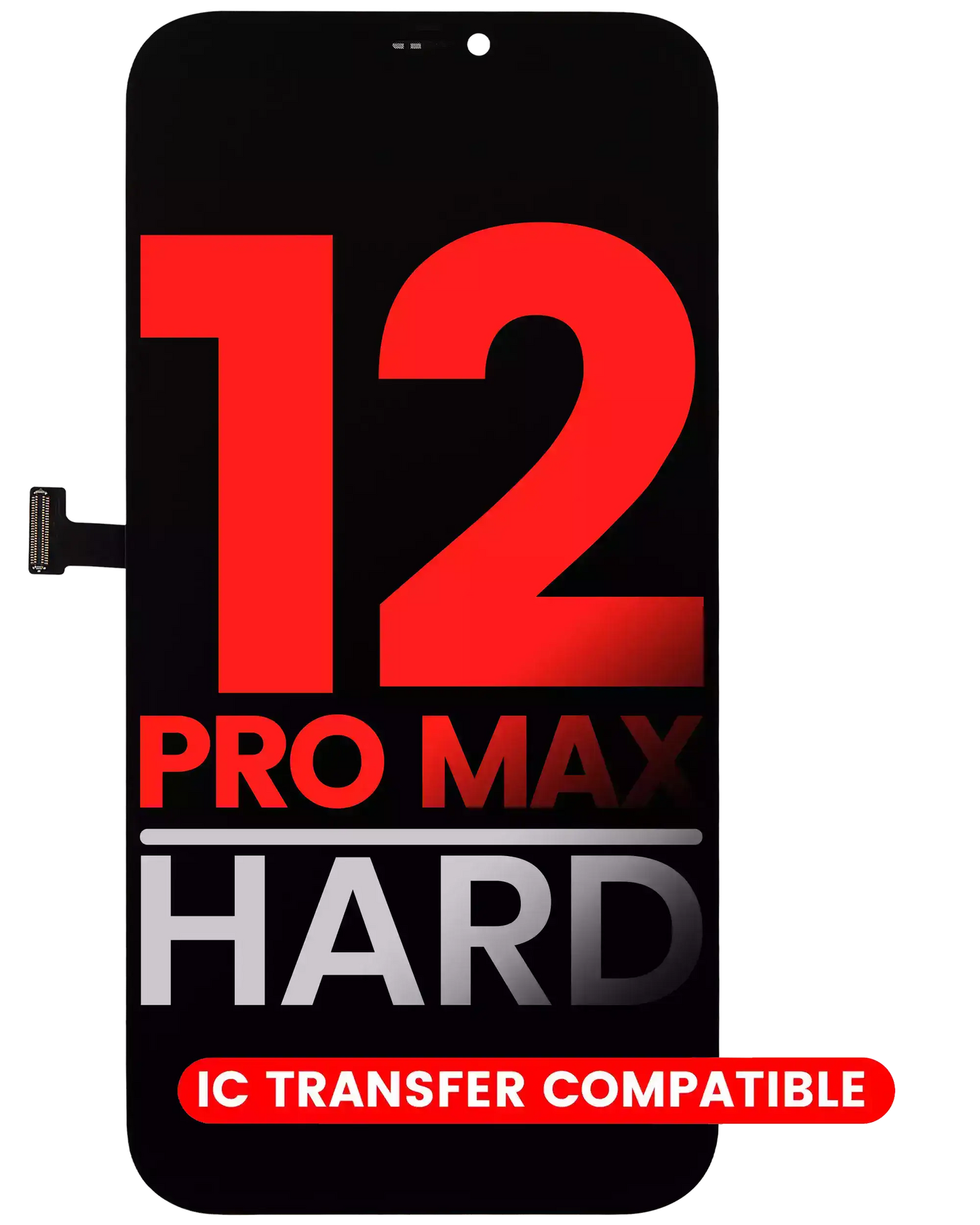 OLED Assembly For iPhone 12 Pro Max (Aftermarket Plus: Hard)