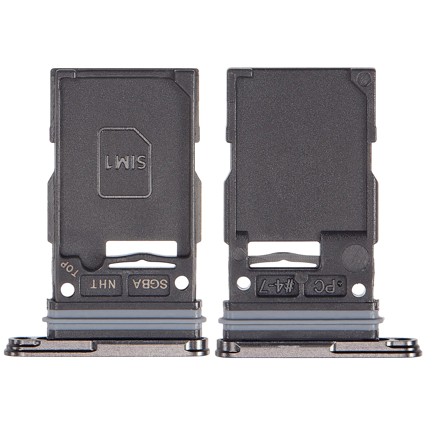 Single Sim Card Tray For Samsung Galaxy S24 FE 5G (Premium) (Graphite)
