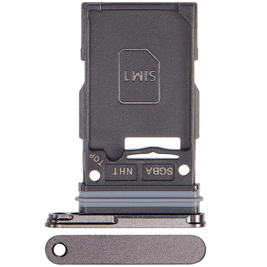 Single Sim Card Tray For Samsung Galaxy S24 FE 5G (Premium) (Graphite)
