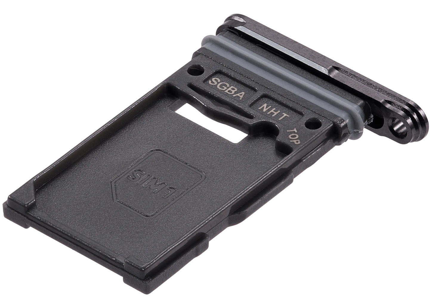 Single Sim Card Tray For Samsung Galaxy S24 FE 5G (Premium) (Graphite)