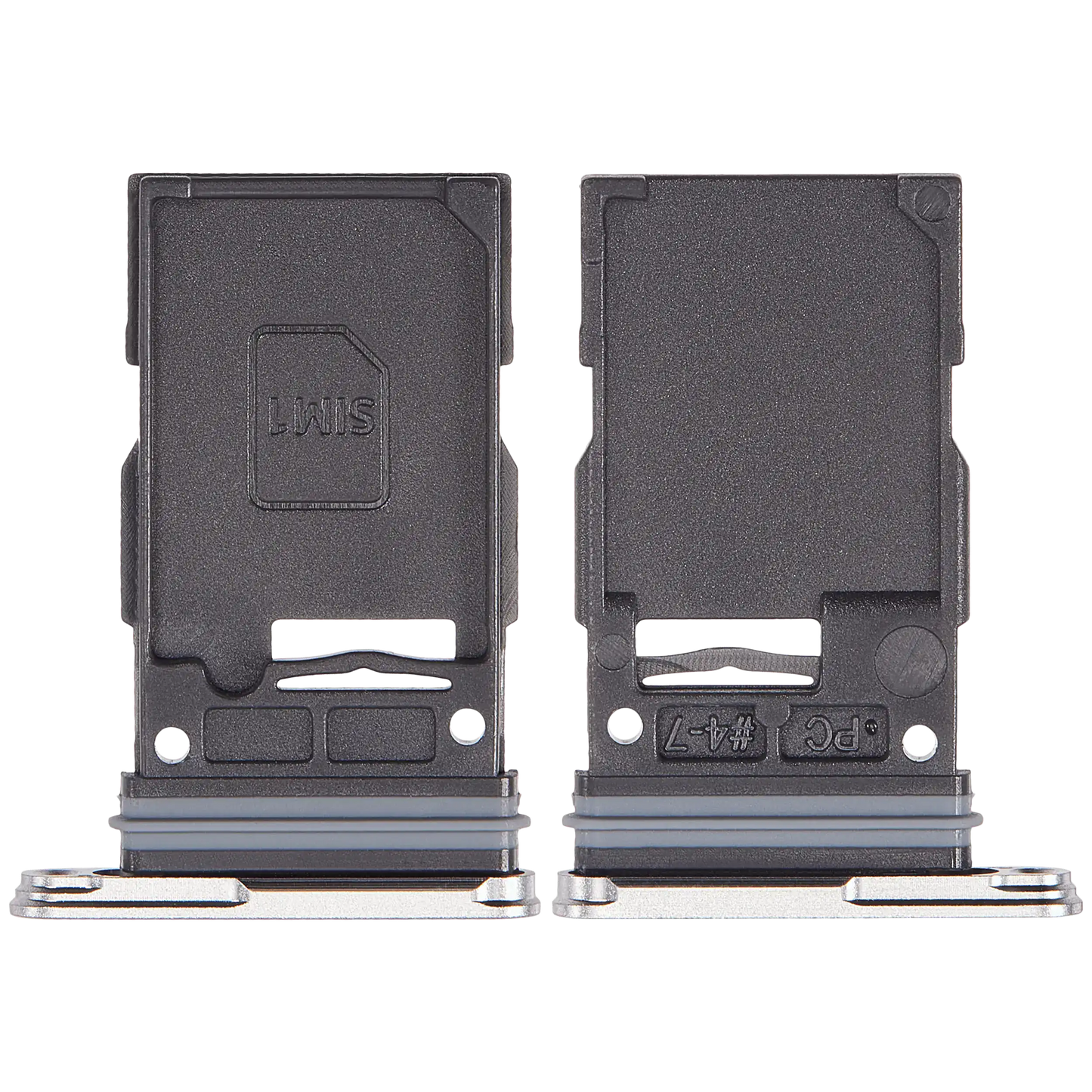 Single Sim Card Tray For Samsung Galaxy S24 FE 5G (Premium) (Gray)