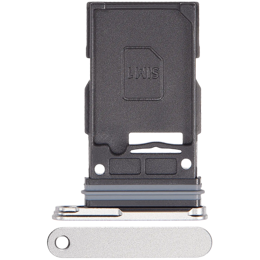 Single Sim Card Tray For Samsung Galaxy S24 FE 5G (Premium) (Gray)