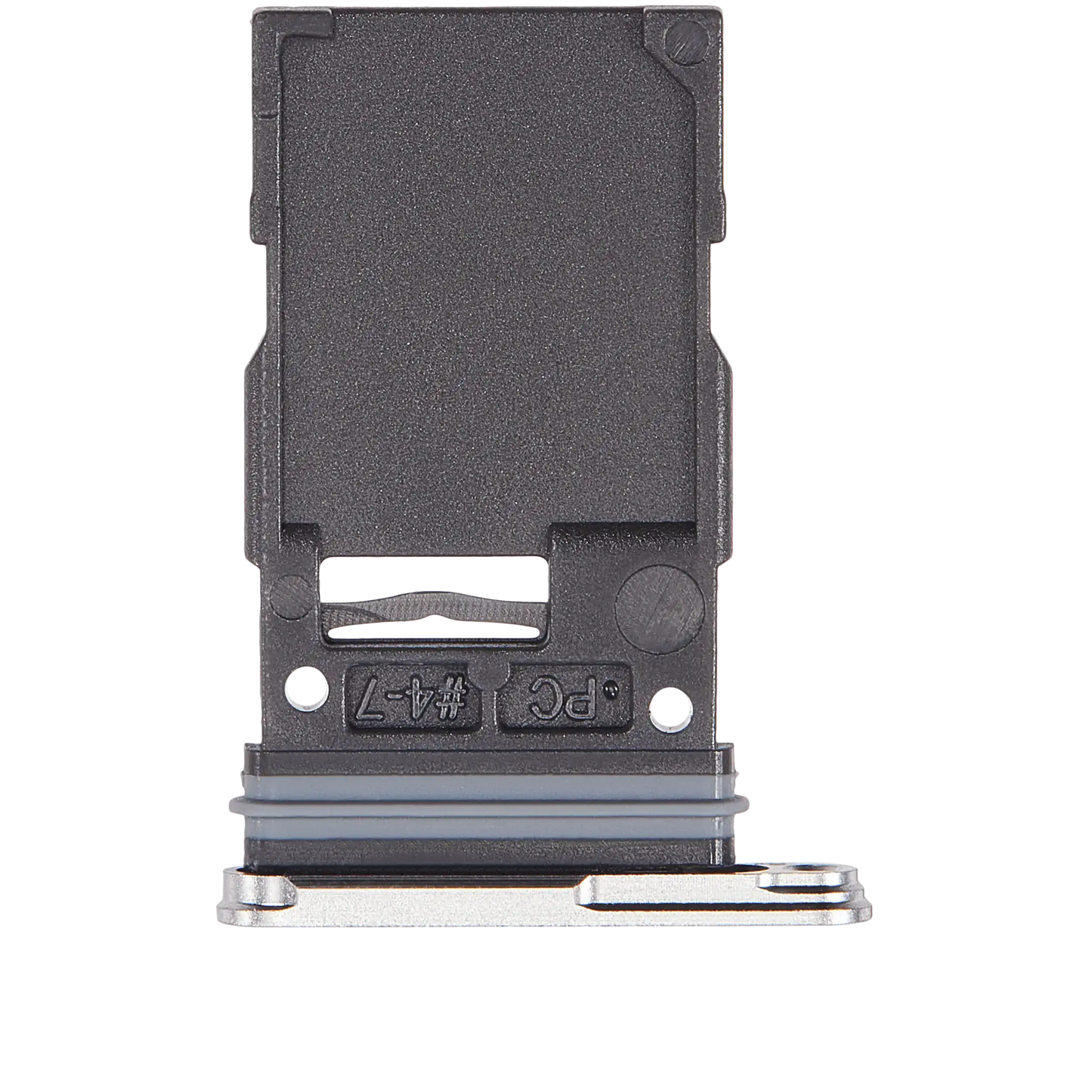 Single Sim Card Tray For Samsung Galaxy S24 FE 5G (Premium) (Gray)