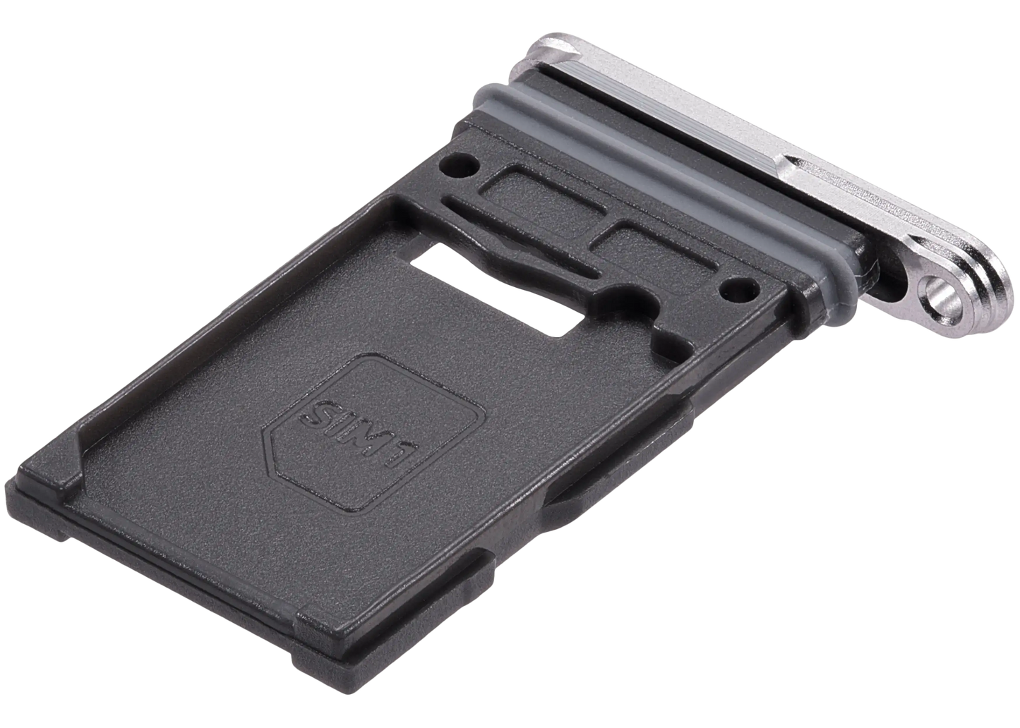 Single Sim Card Tray For Samsung Galaxy S24 FE 5G (Premium) (Gray)