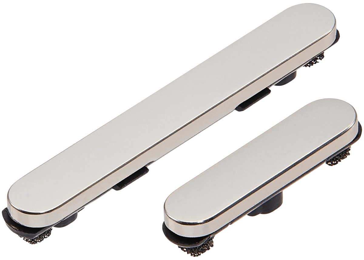 Hard Buttons (Power / Volume) For Google Pixel 9 Pro (Porcelain) - phone repair part close-up