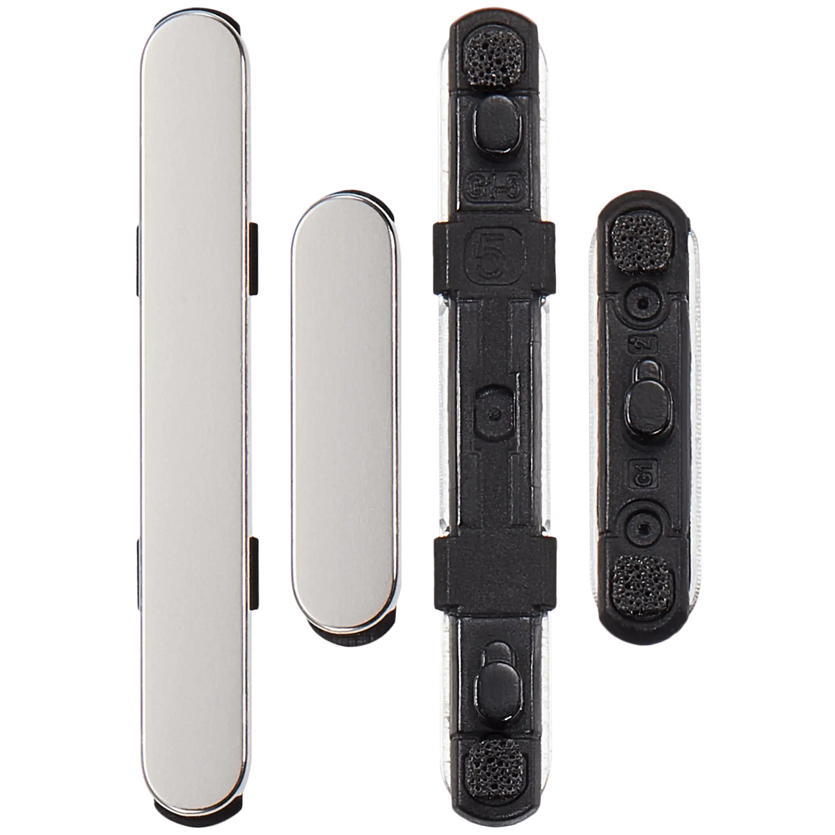 Hard Buttons (Power / Volume) For Google Pixel 9 Pro XL (Porcelain) - repair component alternate view