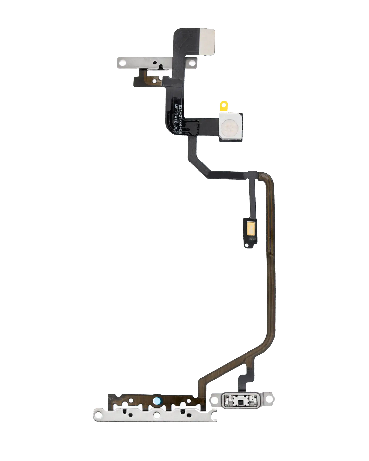 Power / Volume Flex Cable With Microphone For iPhone XR