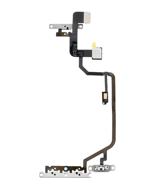 Power / Volume Flex Cable With Microphone For iPhone XR