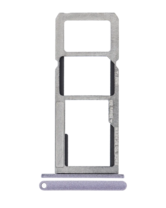 Dual Sim Card Tray for Moto E5 Play Go (XT1921 / 2018) - Motorola SIM replacement part, SKU 107081017134, product image 1