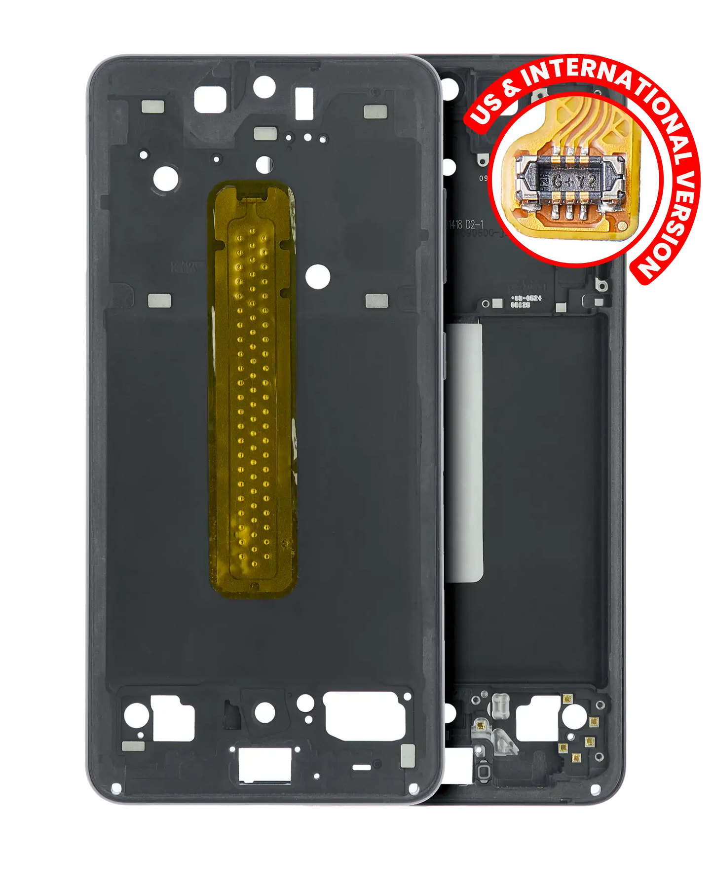 Mid-Frame Housing For Samsung Galaxy S21 FE 5G (US & International Version) (Graphite)