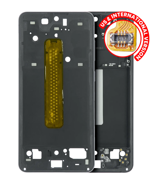 Mid-Frame Housing For Samsung Galaxy S21 FE 5G (US & International Version) (Graphite)