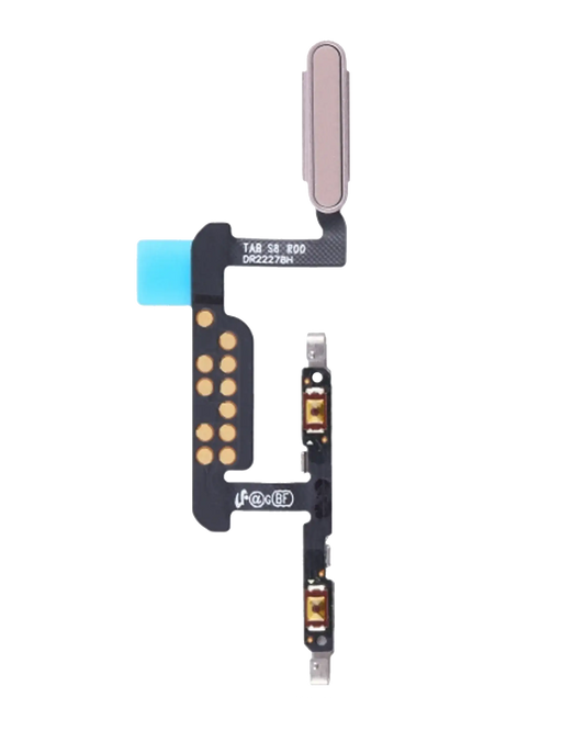 Fingerprint Sensor Cable With Flex Compatible For Samsung Galaxy Tab S8 (2022) (X700 / X706) (Pink Gold) - product image 1