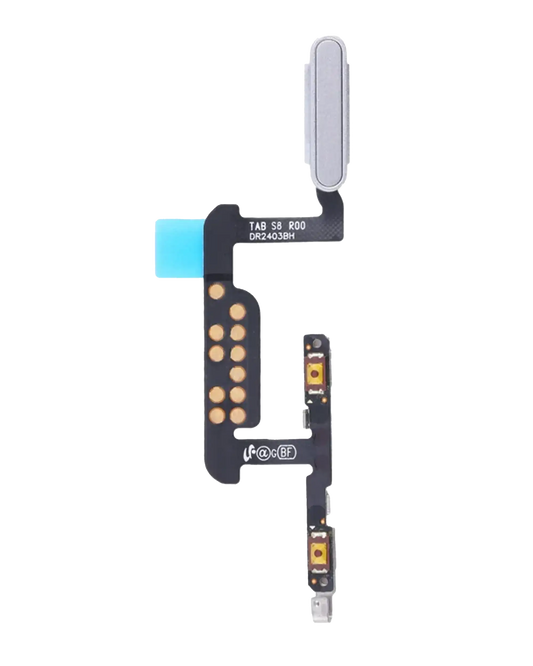 Fingerprint Sensor Cable With Flex Compatible For Samsung Galaxy Tab S8 (2022) (X700 / X706) (Silver) - product image 1