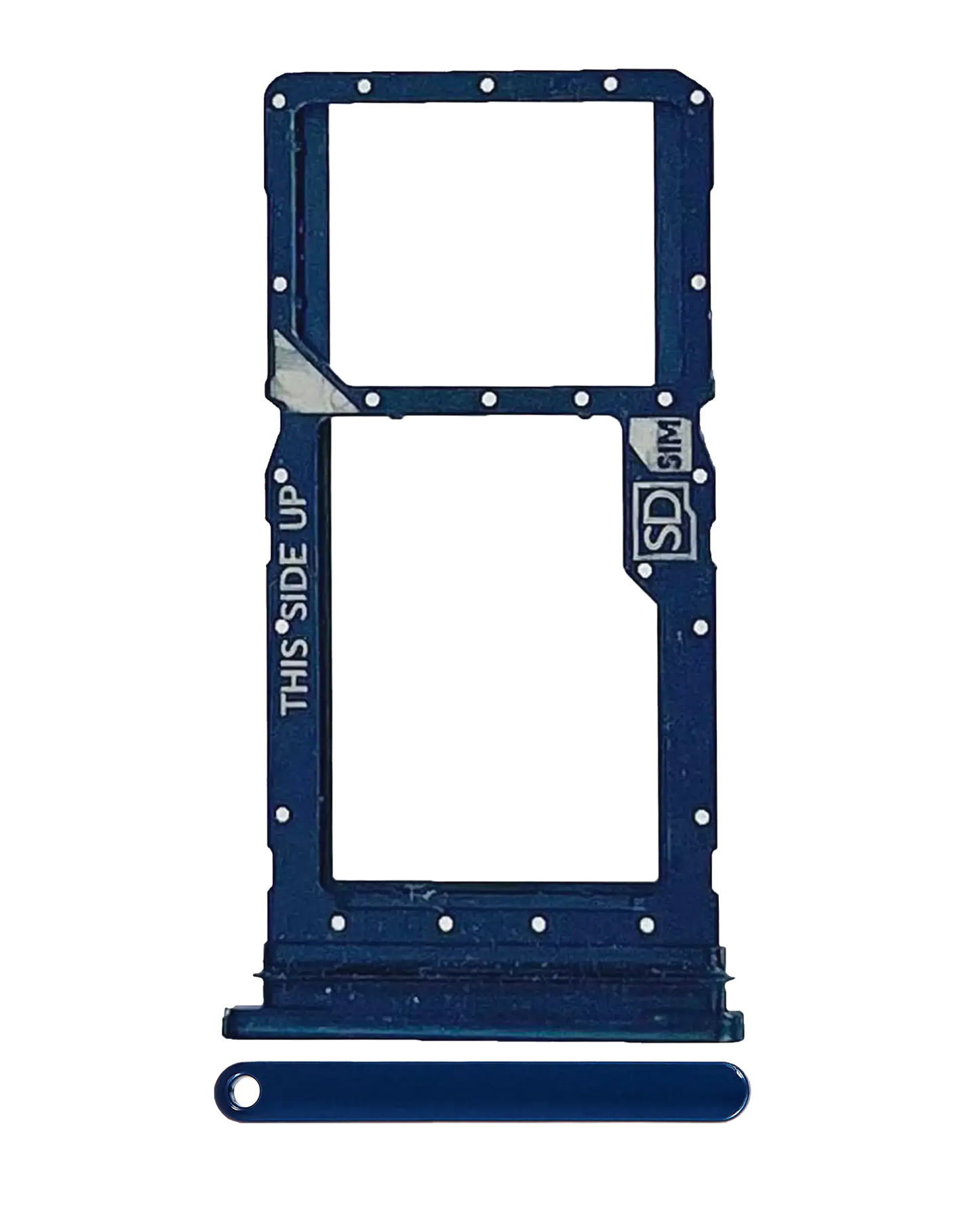 Single Sim Card Tray For Motorola Moto G 5G (XT2313 / 2023) (Genuine OEM) (Ink Blue) replacement part SKU 107082223412 image 1