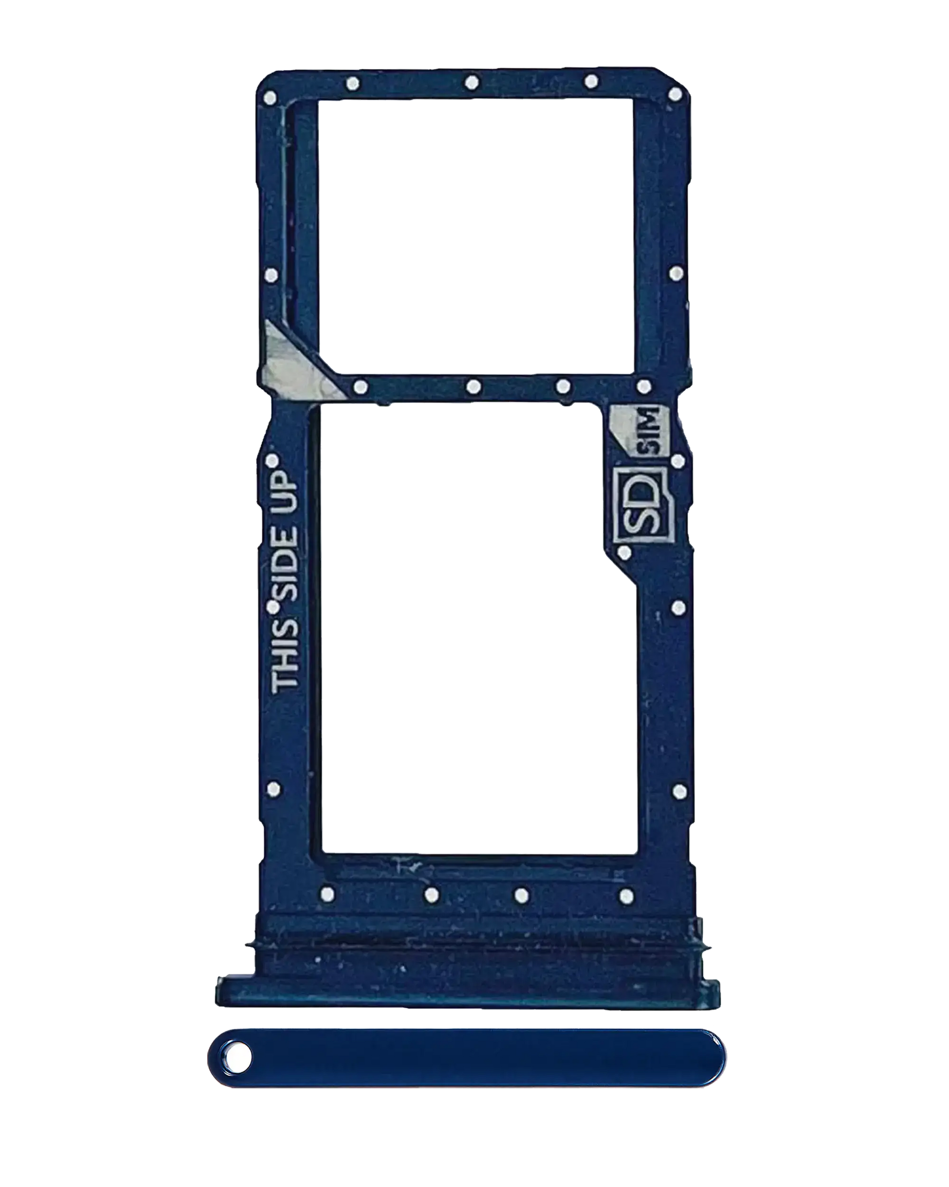 Single Sim Card Tray For Motorola Moto G 5G (XT2313 / 2023) (Genuine OEM) (Ink Blue) replacement part SKU 107082223412 image 1
