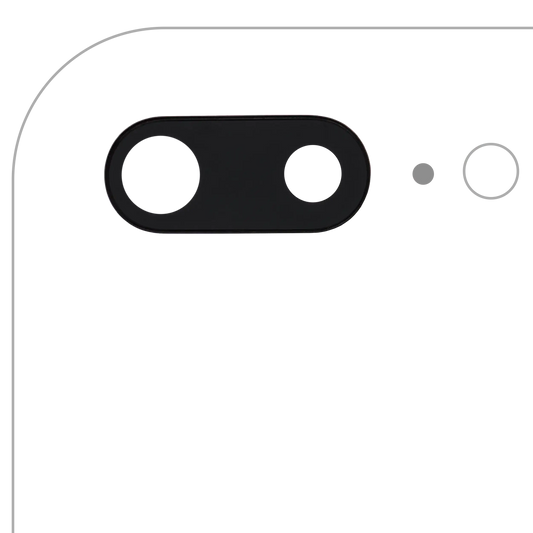 Back Camera Lens With Bracket & Bezel For iPhone 7 Plus (10 Pack) (Real Sapphire l Premium)