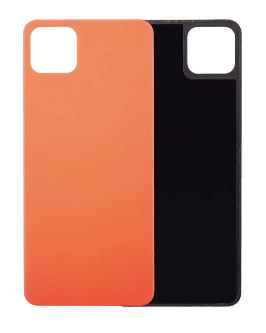 Back cover Glass For Google Pixel 4 XL (Oh So Orange) - replacement part product view