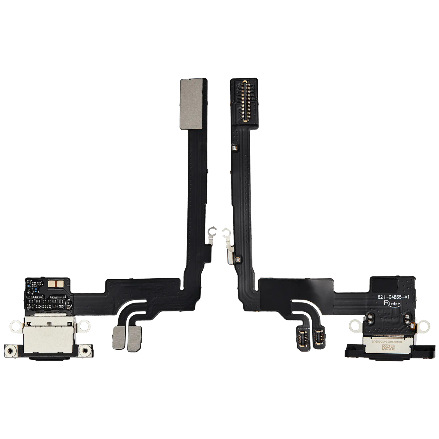 Charging Port Flex Cable For iPhone 16 Pro (Aftermarket Plus) (Black Titanium)