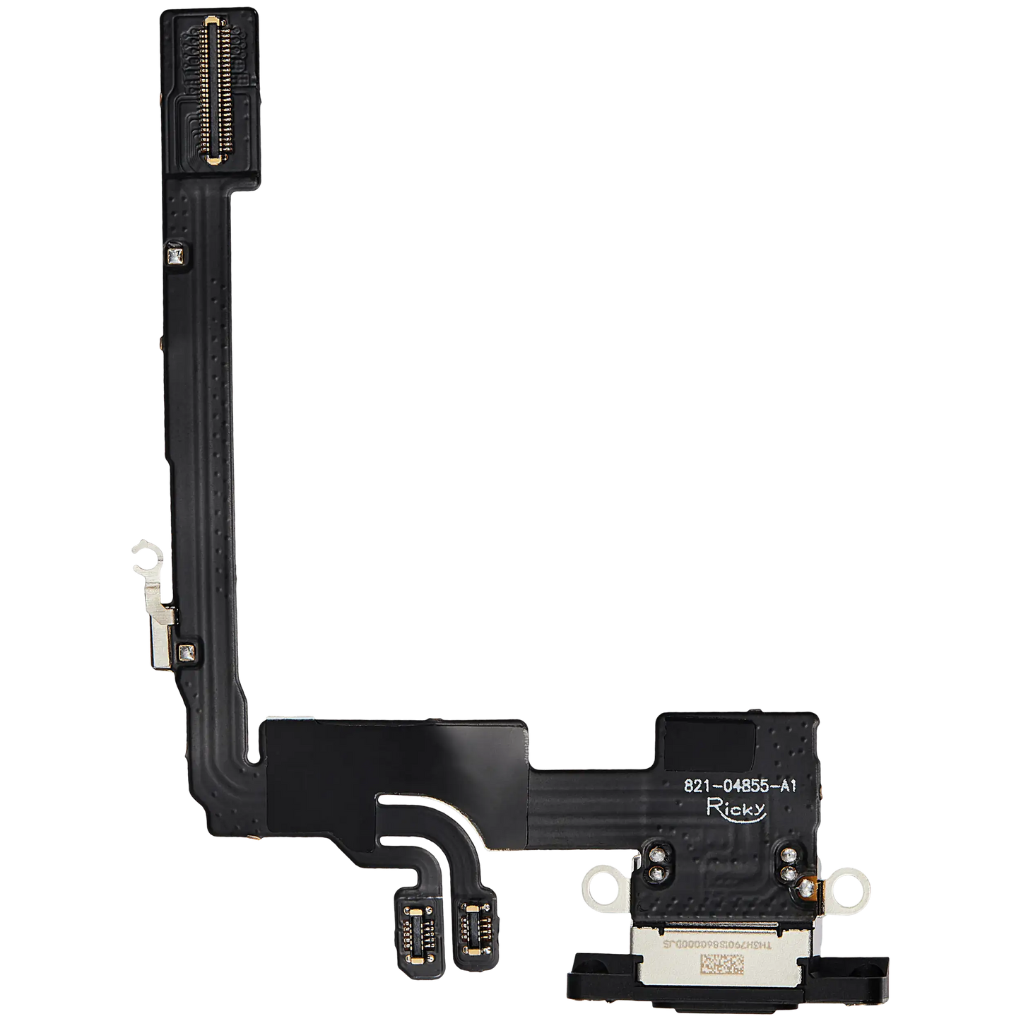 Charging Port Flex Cable For iPhone 16 Pro (Aftermarket Plus) (Black Titanium)