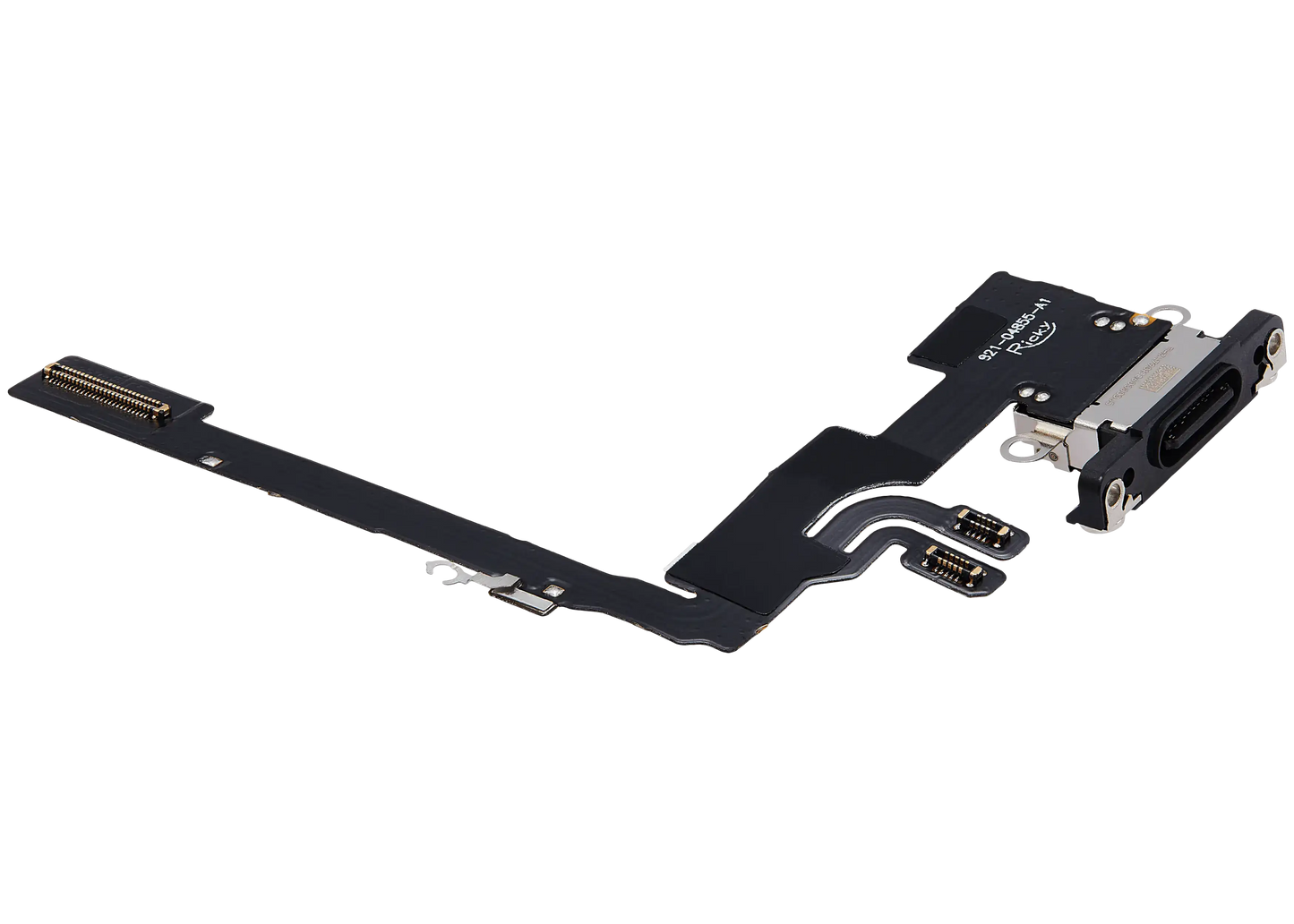 Charging Port Flex Cable For iPhone 16 Pro (Aftermarket Plus) (Black Titanium)