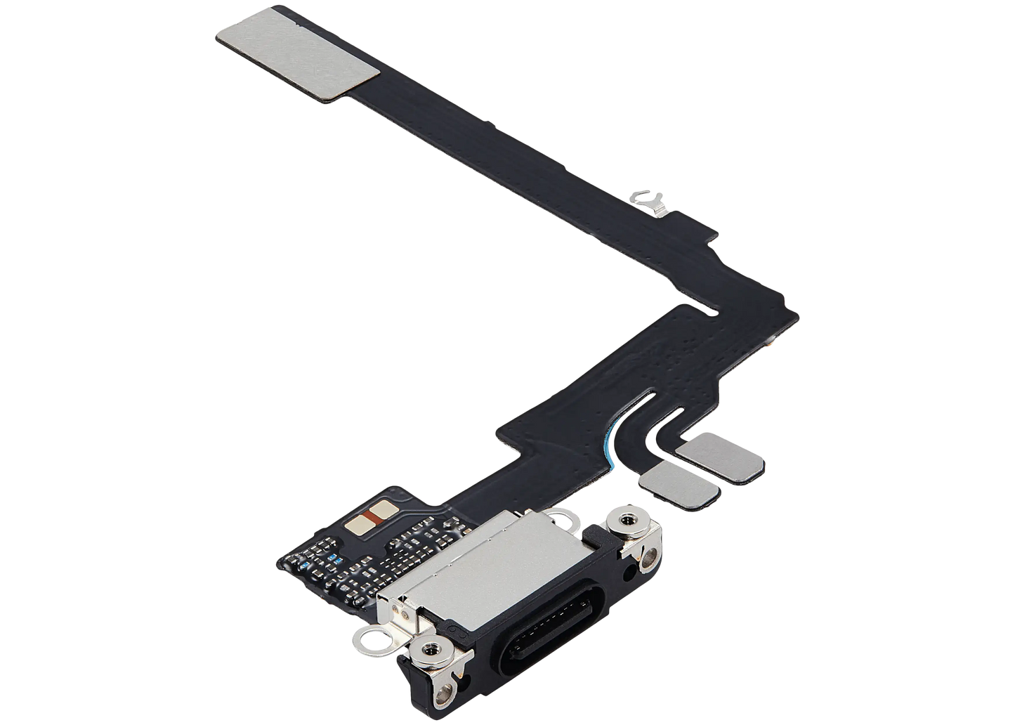 Charging Port Flex Cable For iPhone 16 Pro (Premium) (Black Titanium)