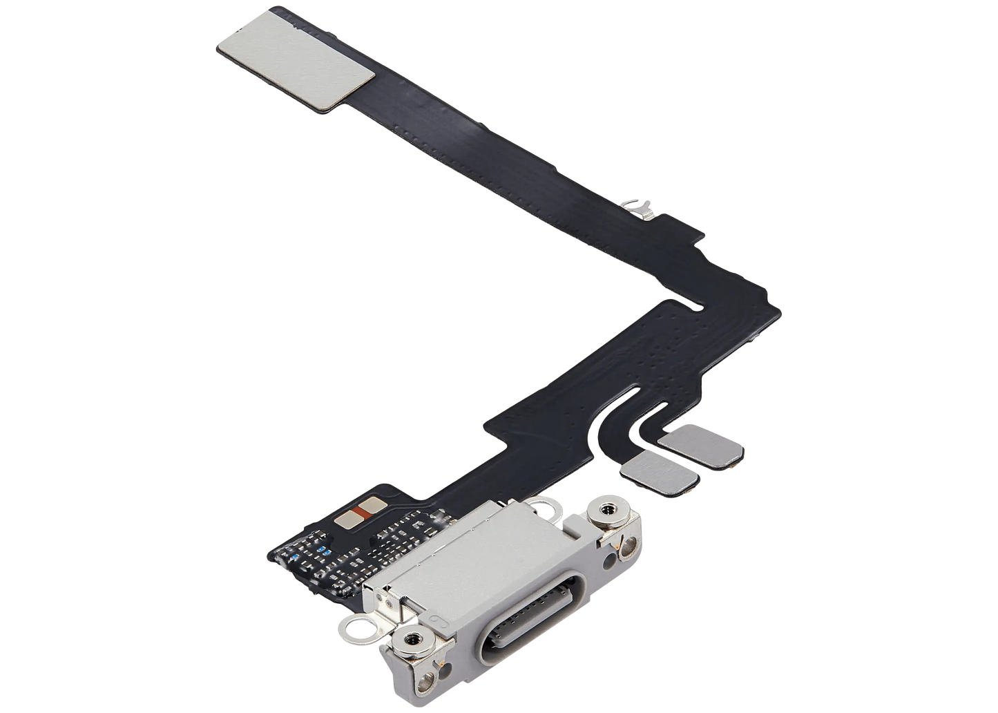Charging Port Flex Cable For iPhone 16 Pro (Premium) (White Titanium)