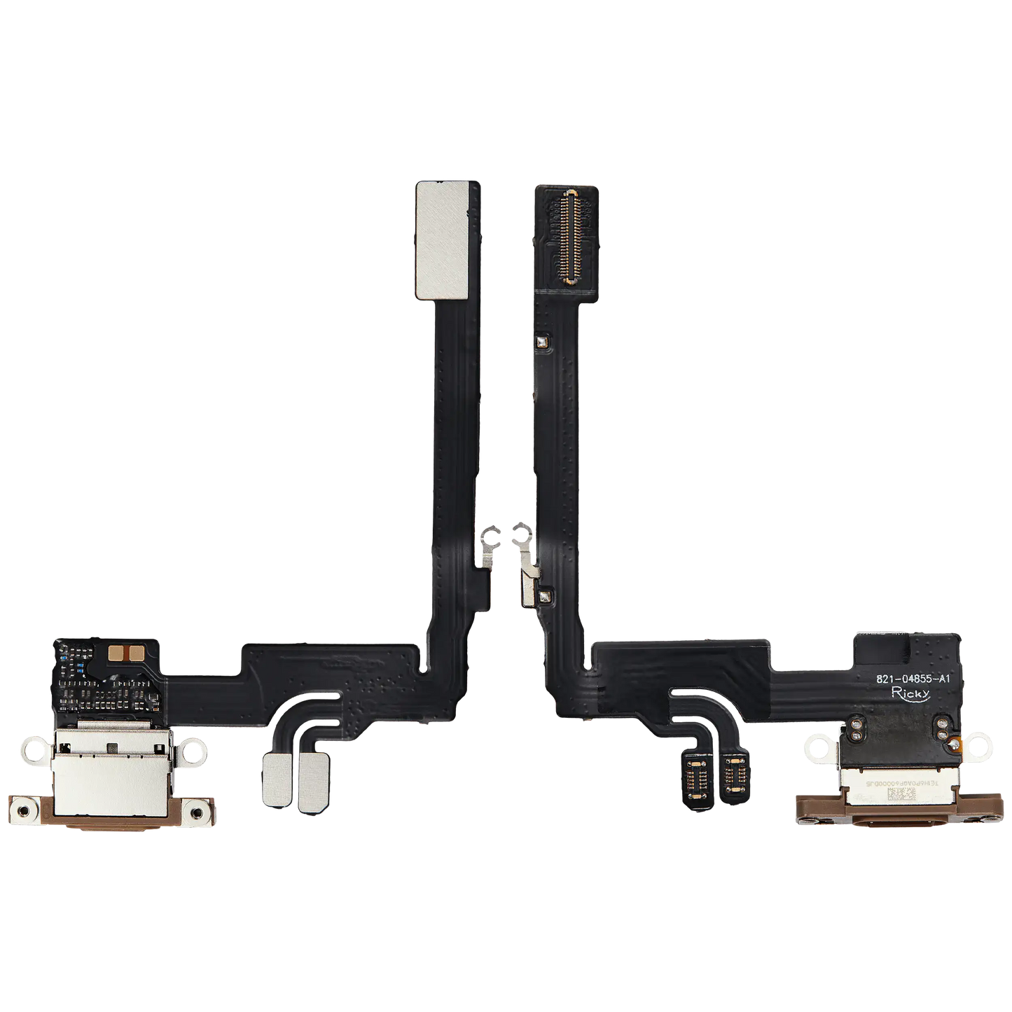 Charging Port Flex Cable For iPhone 16 Pro (Aftermarket Plus) (Desert Titanium)