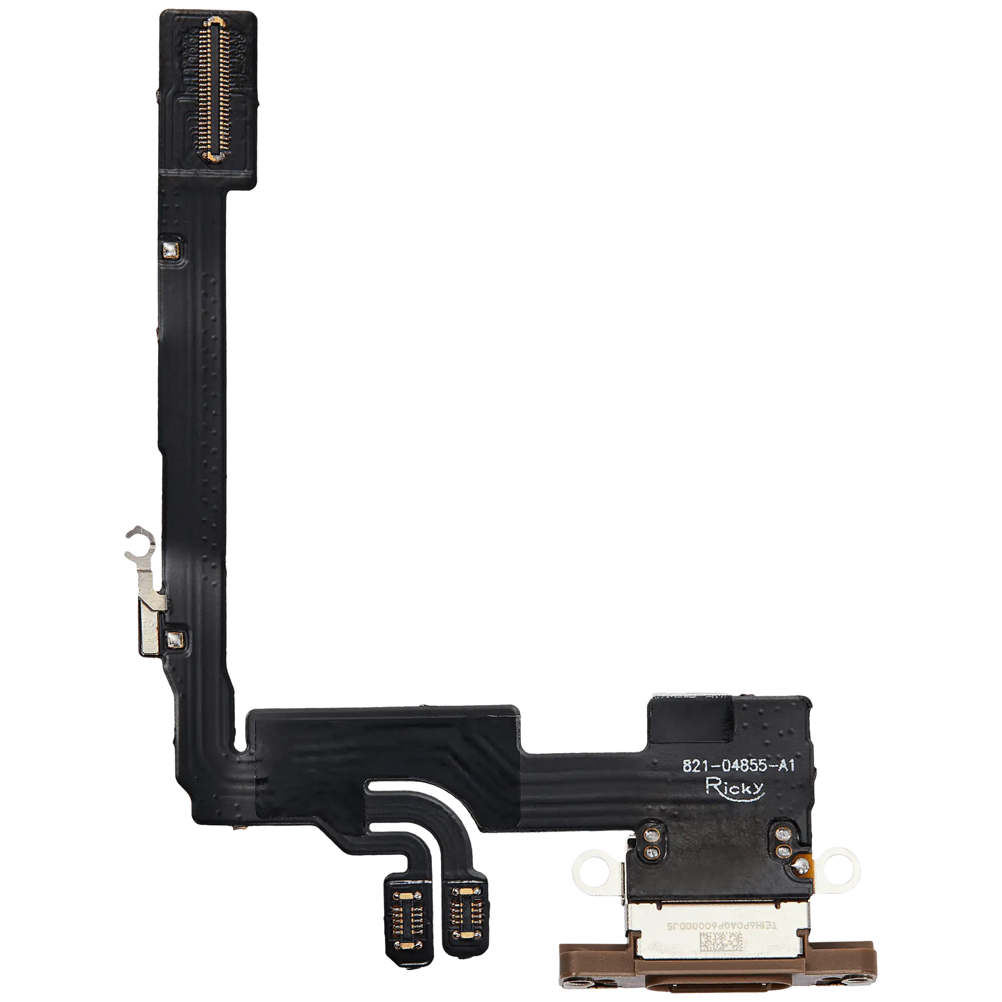 Charging Port Flex Cable For iPhone 16 Pro (Aftermarket Plus) (Desert Titanium)