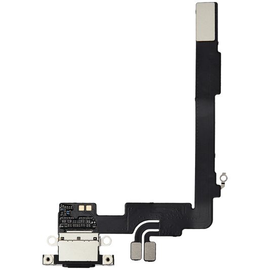 Charging Port Flex Cable For iPhone 16 Pro Max (Aftermarket Plus) (Black Titanium)