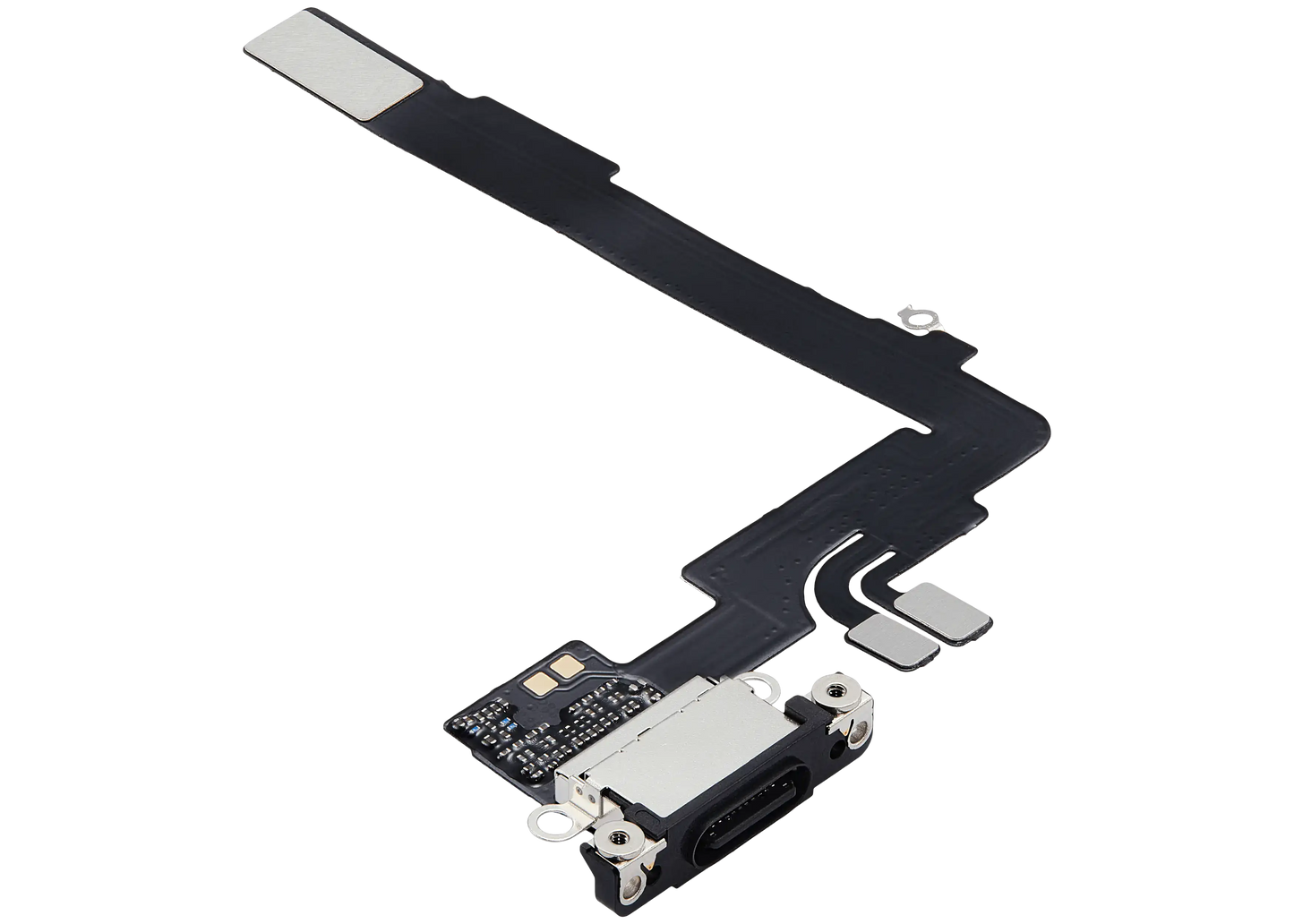 Charging Port Flex Cable For iPhone 16 Pro Max (Aftermarket Plus) (Black Titanium)