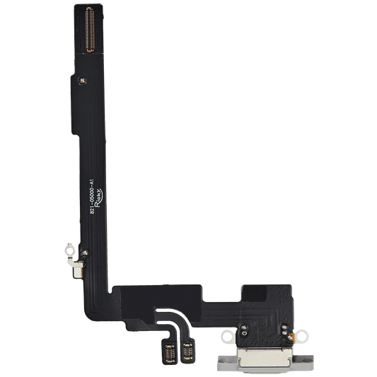 Charging Port Flex Cable For iPhone 16 Pro Max (Aftermarket Plus) (White Titanium)