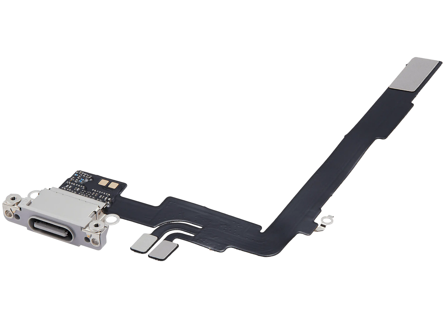 Charging Port Flex Cable For iPhone 16 Pro Max (Aftermarket Plus) (White Titanium)
