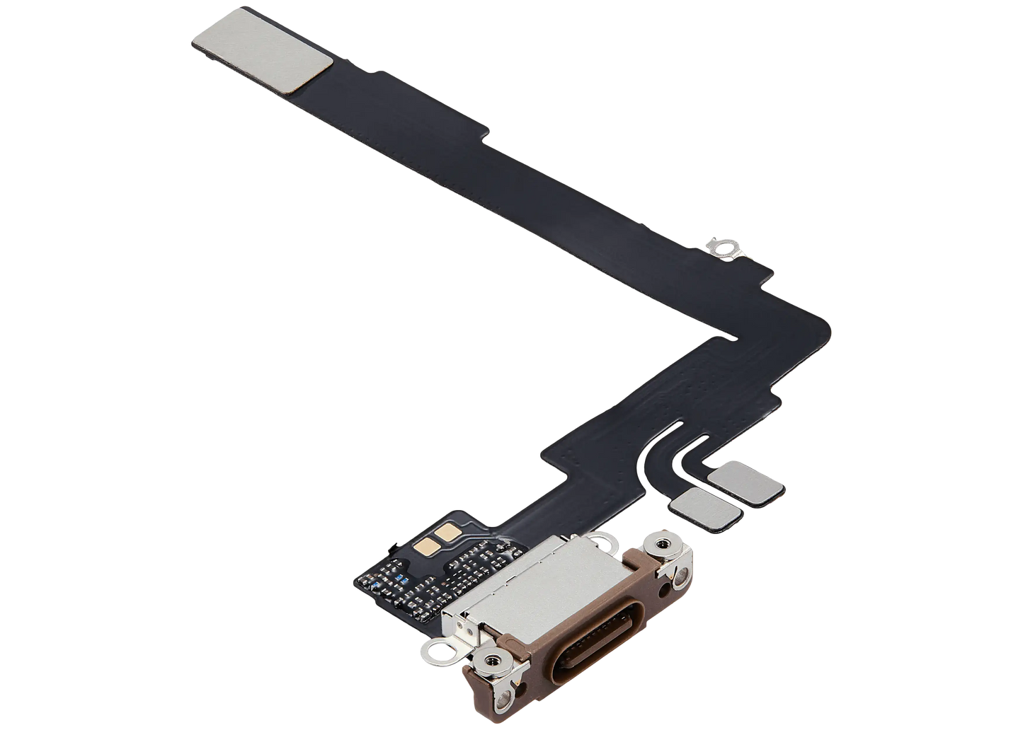 Charging Port Flex Cable For iPhone 16 Pro Max (Aftermarket Plus) (Desert Titanium)