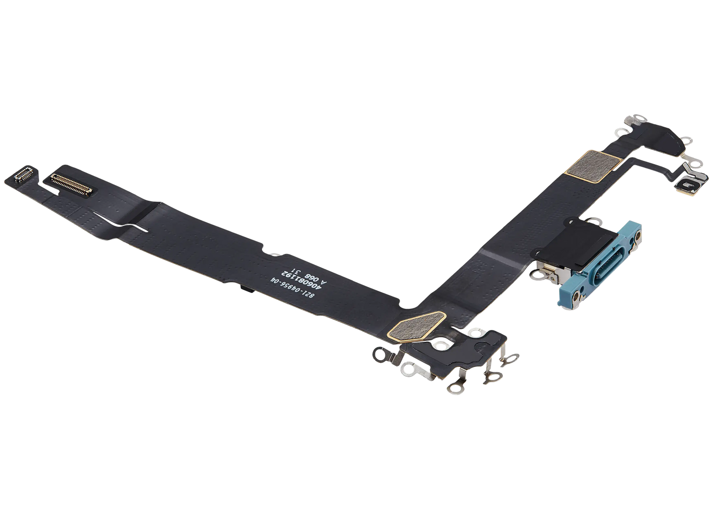 Charging Port Flex Cable For iPhone 16 Plus (Premium) (Teal)