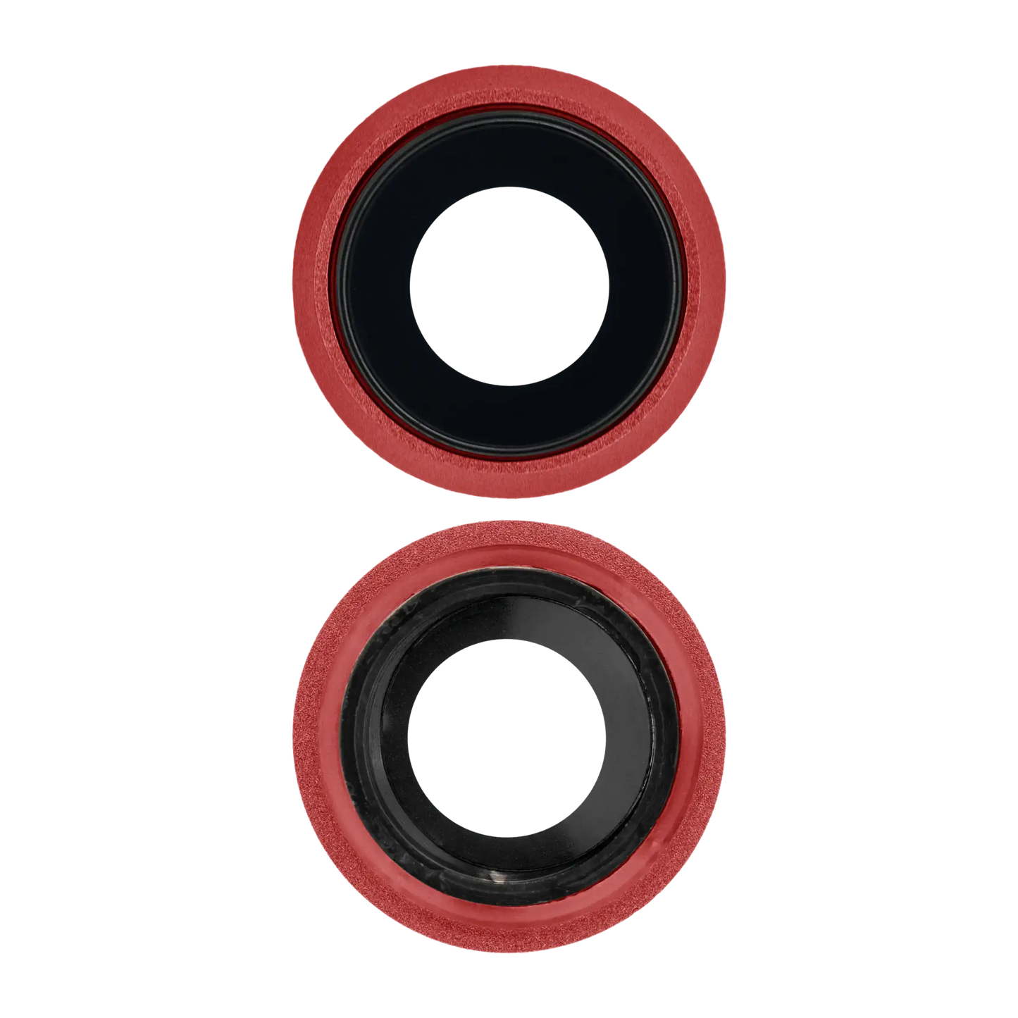 Back Camera Lens With Bracket & Bezel For iPhone 8 / SE (2020) / SE (2022) (Red) (10 Pack) (Real Sapphire l Premium)
