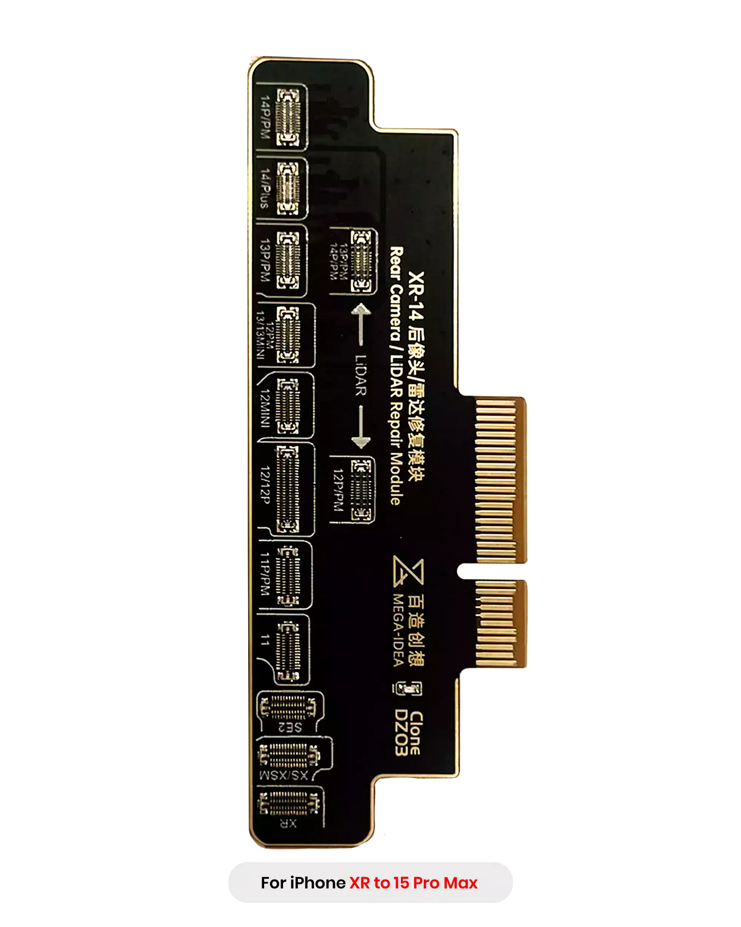 Clone-DZ03 Back Camera Radar Repair Board For iPhone XR-15 Pro Max (Qianli)
